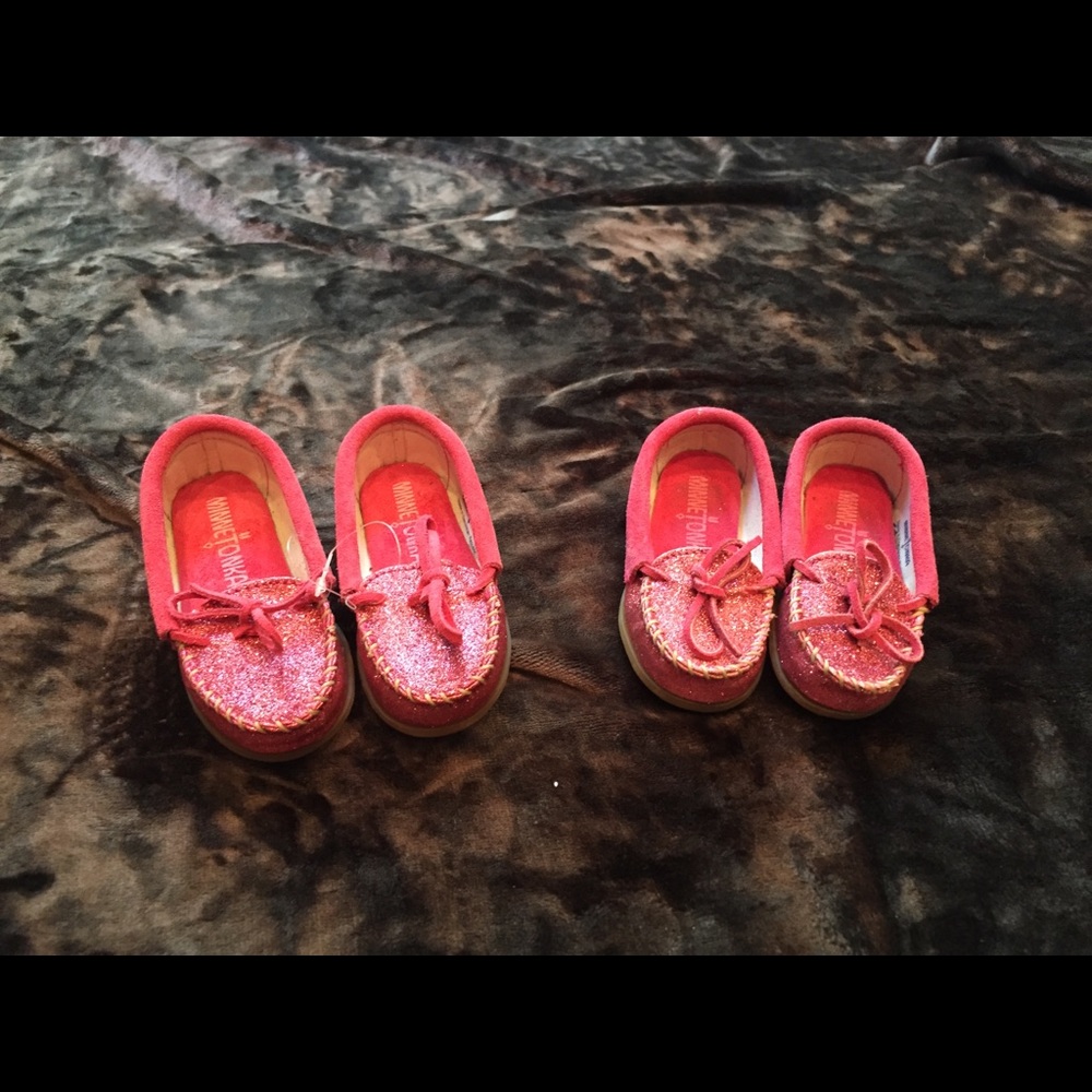 Beautiful glitter toddler slippers size 8 & 9